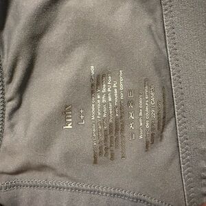 Knix Charcoal Comfort Bra